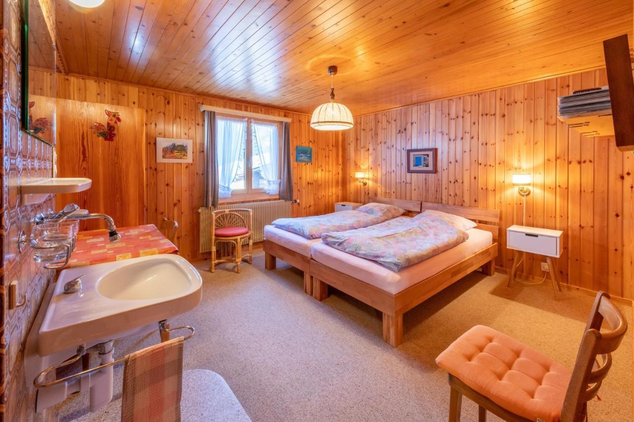 Chalet Bambi "Marchenhaft" Apartment Grachen Exterior photo